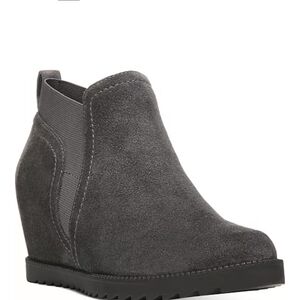Naturalizer Black Suede Ankle Boots